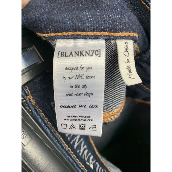 BLANK NYC Jeans Size 27 Skinny‎ Dark Denim Stretch Women'sB - Picture 6 of 7